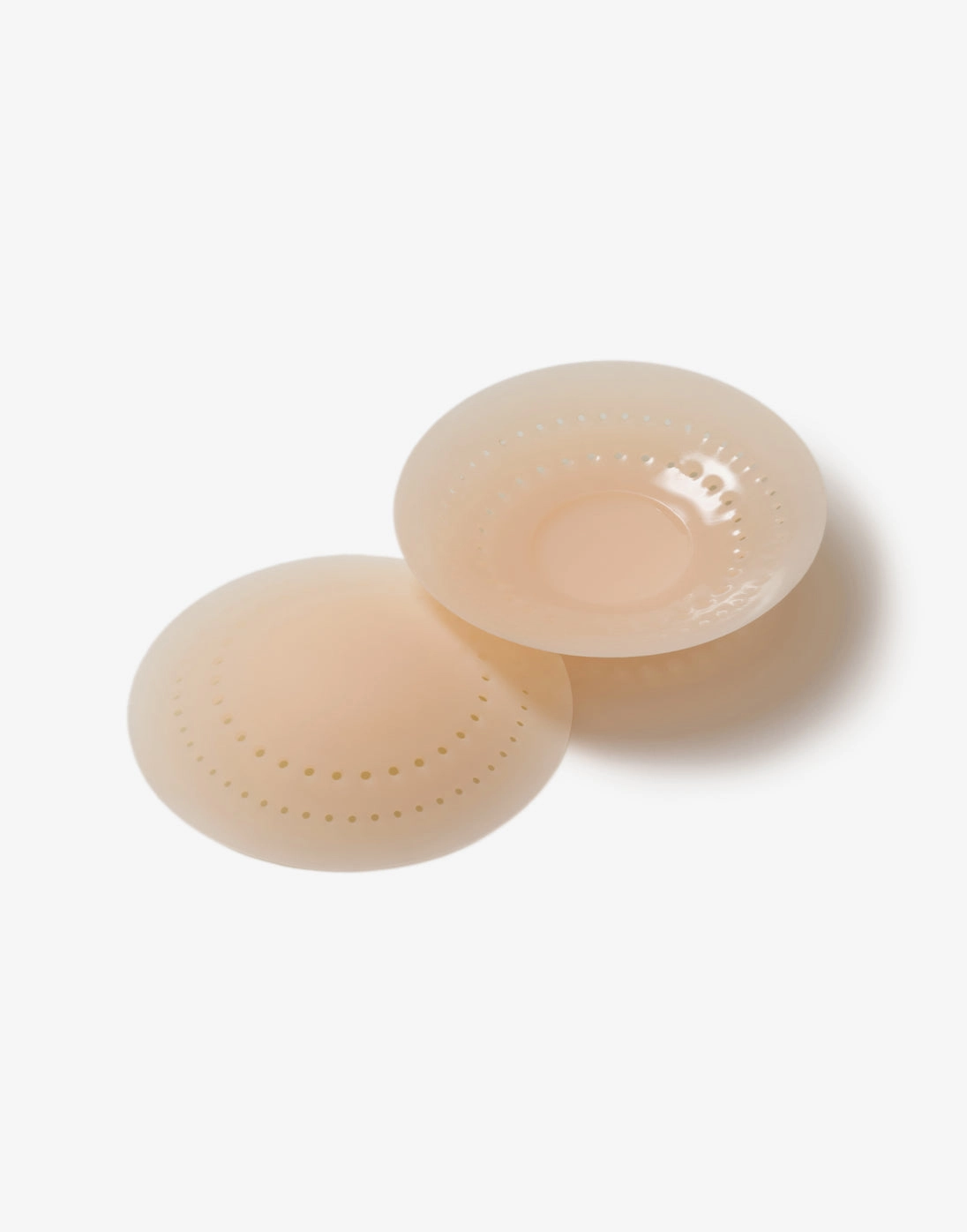 Pair of champagne breathable nipple covers