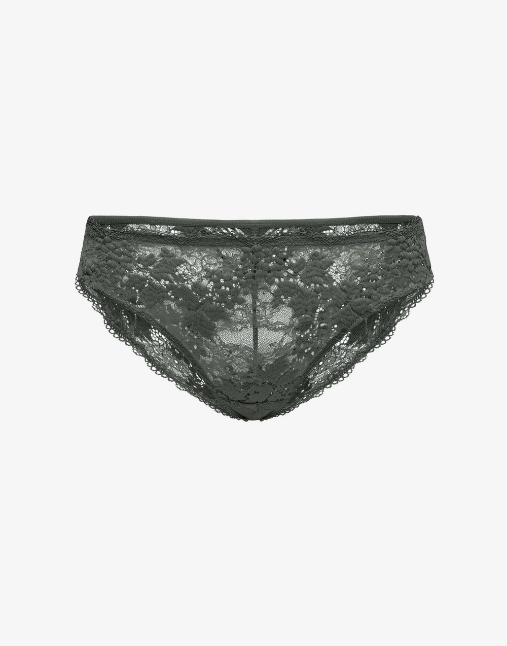 All Day Lace Bikini in Forest Green